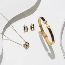 Edelstahl gold schmuck gebraucht kaufen  Kirchhain