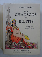 Louys chansons bilitis. d'occasion  Pontoise