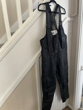 Vintage leather salopettes for sale  BRACKNELL