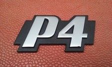 PEUGEOT "P4" Monogramme Emblème Arrière/Rear Badge Emblem/Scritta/Schriftzug 80s comprar usado  Enviando para Brazil