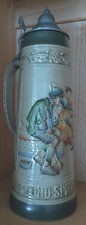 Steingut krug bierkrug gebraucht kaufen  Mertloch, Naunheim, Welling
