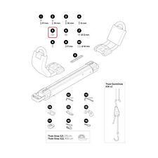 Thule bolt hullavator for sale  Shipping to United States