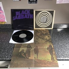LP VINYL ALBUM BLACK SABBATH MASTER OF REALITY UK 1ST PRESS C/W POSTER EX/EX comprar usado  Enviando para Brazil