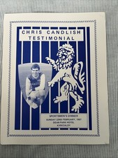 Chris candlish testimonial for sale  AYR