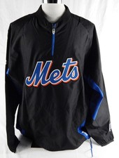Jaqueta de banco preta anos 2000 New York Mets Game Issued XL 802 comprar usado  Enviando para Brazil