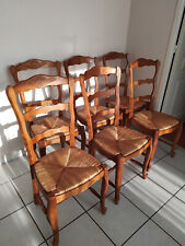 Chaises merisier salle d'occasion  Villars