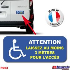 Autocollant laissez mètres d'occasion  Ecques