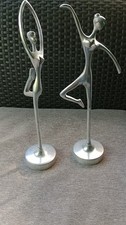 Pair vintage white for sale  HUDDERSFIELD