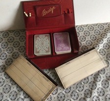 Vintage bridge set for sale Vintage bridge set for sale  BOGNOR REGIS