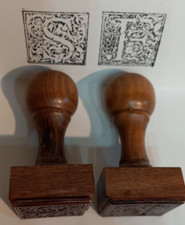 Coppia timbri vintage usato  Certaldo