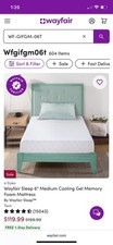 Wayfair gel infuse for sale  Muskegon