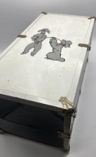 Boneca Cass Steamer Metal Tronco Armário Estojo Poodles Anos 1950 18 “x9”x9” comprar usado  Enviando para Brazil