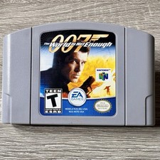 007 The World Is Not Enough Nintendo 64 N64 autêntico limpo, testado e funcionando. comprar usado  Enviando para Brazil