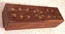 Vintage holz schmuckkästchen gebraucht kaufen  Versand nach Germany
