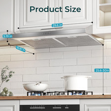 Range hood inch for sale  Lake Worth Beach
