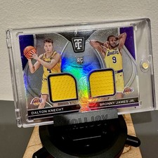 2024-25 Totalmente Certificado Knecht James Jr. RC Rookie Dual Jersey Patch Espelho SP, usado comprar usado  Enviando para Brazil