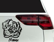 Aufkleber hund pekinese gebraucht kaufen  Munster