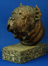 Scultura bronzo testa usato  Roma
