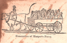 EUA GUERRA CIVIL PATRIÓTICA Capa Ilustrada *EVACUAÇÃO HARPERS FERRY* Carrinho YH268 comprar usado  Enviando para Brazil