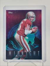 JOE MONTANA 2024 TOPPS MIDNIGHT ZODIAC SP SAN FRANCISCO Q3974, usado comprar usado  Enviando para Brazil
