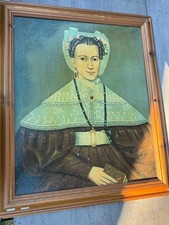 Antique portrait oil for sale  PRESTON