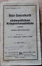 Generalkarte südwestl kriegss gebraucht kaufen  Schongau