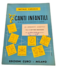 Natale carosio canti usato  Teramo