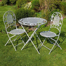 Grey bistro set for sale  BLACKBURN