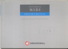 Vauxhall midi van for sale Vauxhall midi van for sale  BATLEY