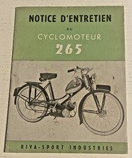 Entretien cyclomoteurs riva d'occasion  Quarré-les-Tombes