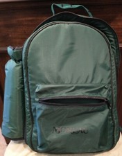 Mochila Picnic Time vinho e acessórios suporte isolado verde comprar usado  Enviando para Brazil