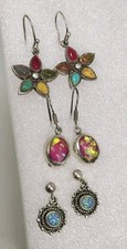 earrings pair 3 sterling for sale earrings pair 3 sterling for sale Chapel Hill