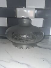 Vintage large frosted for sale  WIGAN