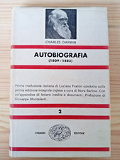 Autobiografia charles darwin usato  Bologna