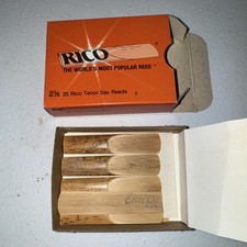 Saxofone Tenor Nos Rico Reed 2.5 Strength Caixa De 9 Palhetas comprar usado  Enviando para Brazil