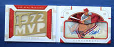 Usado, Johnny Bench 2021 Panini National Treasures Cut Sig Auto lg Jersey Booklet 5/5 comprar usado  Enviando para Brazil