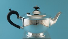 Teekanne versilbert england gebraucht kaufen  Lorsch
