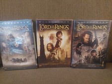 The Lord Of The Rings Trilogy : All DVD New Sealed (A Tear In Seal of 2 of Them) comprar usado  Enviando para Brazil
