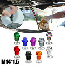 1 peça M14 x 1,5 mm plugue magnético de drenagem de óleo do motor parafuso parafuso porca de cárter de drenagem de óleo comprar usado  Enviando para Brazil