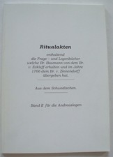 Freimaurer ritual akten gebraucht kaufen  Deutschland