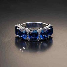 anel prata safira azul comprar usado anel prata safira azul comprar usado Enviando para Brazil