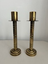 Vintage brass candlesticks for sale  CHEADLE