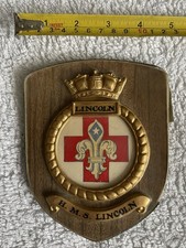 Vintage hms lincoln. for sale  SHEERNESS