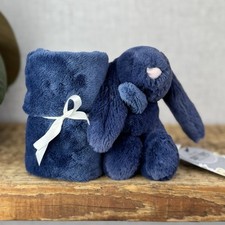 Jellycat navy bashful for sale  ROYSTON