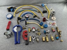 LOTE DE REFRIGERANTE - Mangueiras, válvulas, adaptador, solda prata, solenóide, medidor e muito mais comprar usado  Enviando para Brazil
