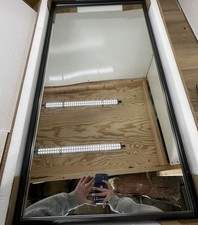 Iluminação elegante MR41836BK Eternity 36" L x 18" A espelho de banheiro com moldura, preto comprar usado Iluminação elegante MR41836BK Eternity 36" L x 18" A espelho de banheiro com moldura, preto comprar usado  Enviando para Brazil