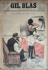 Gil blas steinlen d'occasion  Descartes