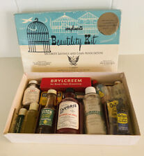 Kit de beleza vintage 1950s elogios produtos de saúde e beleza publicidade RARO comprar usado  Enviando para Brazil