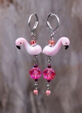 Flamingo hrringe blüten gebraucht kaufen  Gera