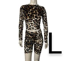 Leopard print velvet for sale  Rumford